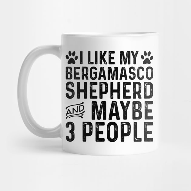 I Like My Bergamasco Shepherd And Maybe 3 People by Saimarts